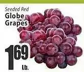 Key Food Globe grapes offer