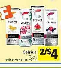 Lucky Supermarkets Celsius offer