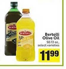 Lucky Supermarkets Bertolli olive oil offer