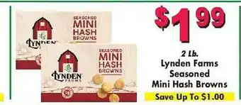 Lynden farms seasoned mini hash browns