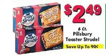 Super One Foods Pillsburry toaster strudel offer