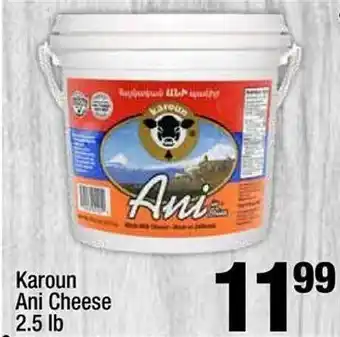 Super King Markets Karoun ani cheese offer