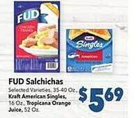 Vallarta Supermarkets Fud salchichas offer