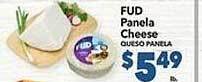 Vallarta Supermarkets Fud panela cheese offer