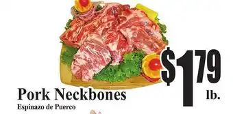 Baja Ranch Pork neckbones espinazo de puerco offer