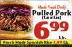 Butera Pulled pork offer