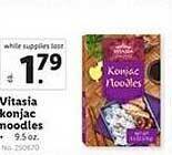 Lidl Vitasia konjac noodles offer