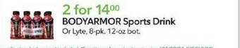 Publix Bodyarmor sports drink offer
