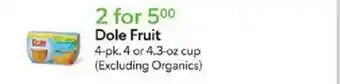 Publix Dole fruit offer