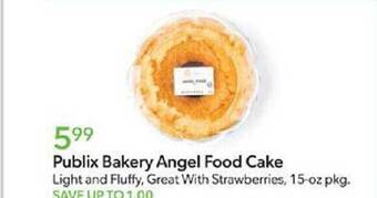 Publix Publix bakery angel food cake offer