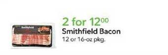 Publix Smithfield bacon offer