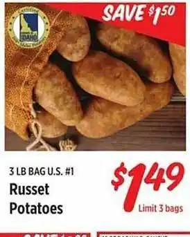 Rouses Russet potatoes offer