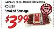 Rouses Rouses smoked sausage offer