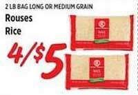 Rouses Rouses rice offer