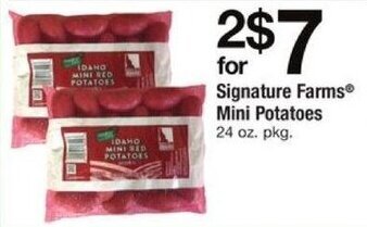 ACME Signature Farms Mini Potatoes 24 oz. pkg. offer