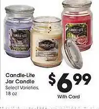 Metro Market Candle-lite jar candle offer