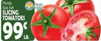 Bravo Supermarkets Slicing tomatoes offer