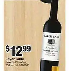 Giant Food Layer cake selected varieties offer