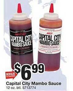 Giant Food Capital city mambo sauce offer