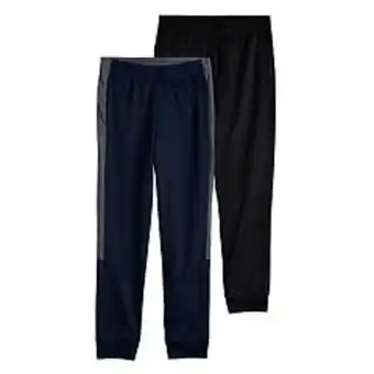 Kohl's Boys 8-20 tek gear® tricot joggers set in regular & husky offer