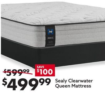 Big Lots Sealy clearwater queen mattress offer