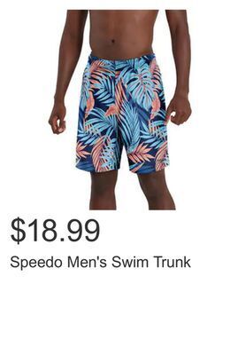 Costco Speedo men's swim trunk offer