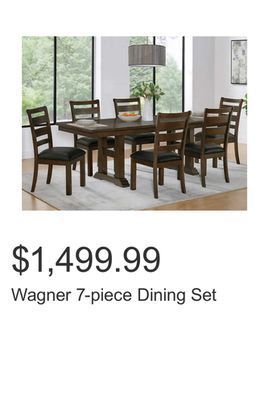 Costco Wagner 7-piece dining set offer