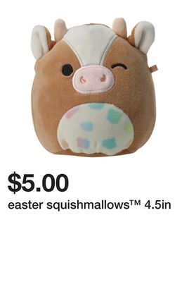 Five Below Easter squishmallows™ 4.5in offer