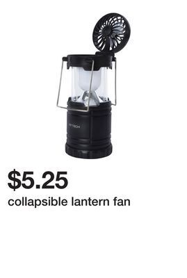 Five Below Collapsible lantern fan offer
