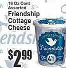 Food Universe Friendship cottage cheese offer