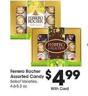 Metro Market Ferrero rocher assorted candy offer