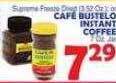 Bravo Supermarkets Café bustelo instant coffee offer