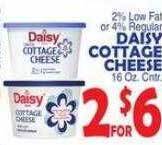 Bravo Supermarkets Daisy cottage cheese offer
