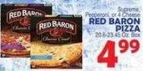 Bravo Supermarkets Red baron pizza offer