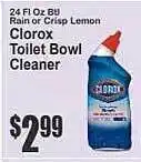 Food Universe Clorox toilet bowl cleaner offer