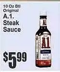 Food Universe A.1. steak sauce offer