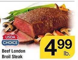 Safeway Beef london broil steak offer
