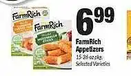 Sentry Farmrich appetizers offer
