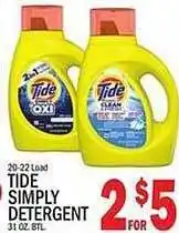 Ctown Tide simply detergent offer