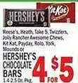 Ctown Hershey's chocolate bars offer