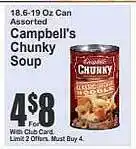 Food Universe Campbell's chunky soup offer