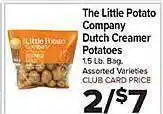 The little potato company dutch creamer potatoes