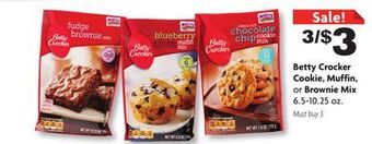 Family Dollar Betty crocker cookie, muffin, or brownie mix offer