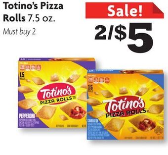 Family Dollar Totino's pizza rolls offer