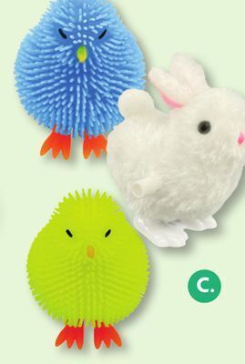Family Dollar Light up googly characters or hopping animal offer