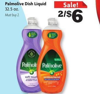 Family Dollar Palmolive dish liquid offer
