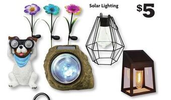 Family Dollar Solar lighting offer