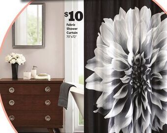 Family Dollar Fabric shower curtain offer