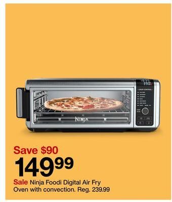 Target Ninja foodi digital air fry oven with convection offer