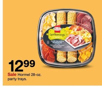 Target Hormel 28-oz. party trays offer